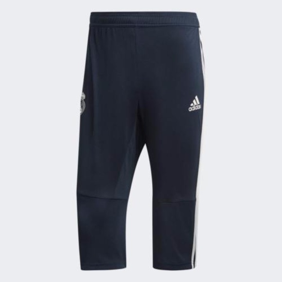 adidas Other - Adidas Real Madrid 3/4 Pants Tech Onix/White Sz S